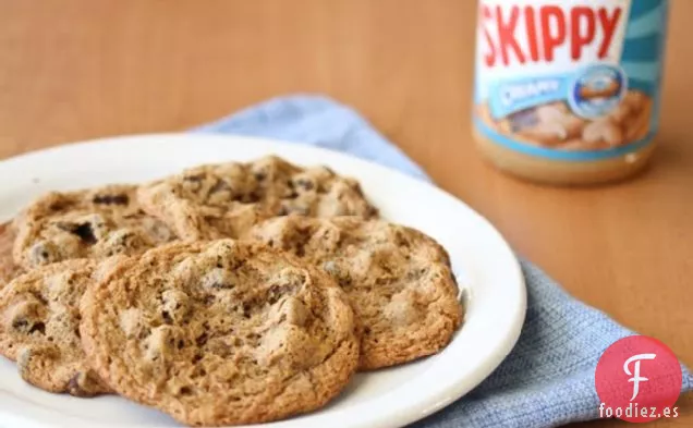 Galletas de Mantequilla de Maní Sin Huevo Y Sin Harina