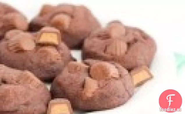 Galletas de Chocolate con Mantequilla de Maní