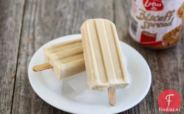 Paletas de Hielo Cremosas de Biscoff - Sin Gluten Recetas