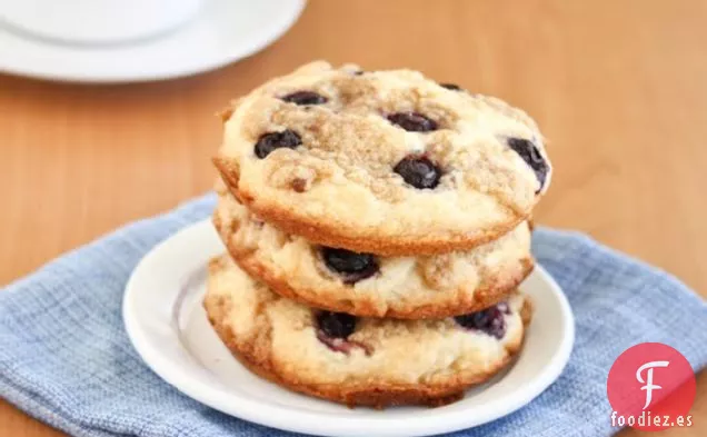 Galletas de Pastel de Café con Arándanos