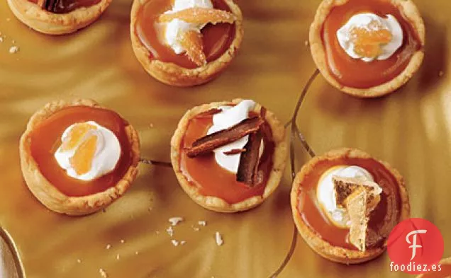 Pequeñas Tartas de Caramelo