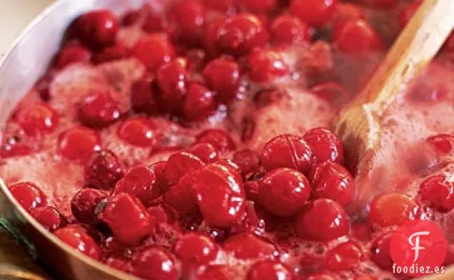 Salsa de Arándanos con Sidra de Manzana