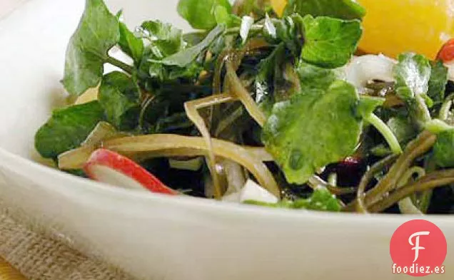 Ensalada de Berros con Hinojo y Cítricos