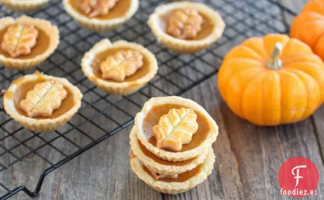 Mini Tartas de Calabaza