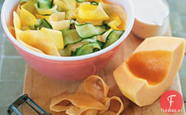 Ensalada De Pepino, Melón Y Calabaza