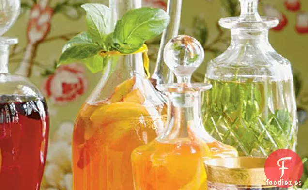 Jarabe de Melocotón y Albahaca