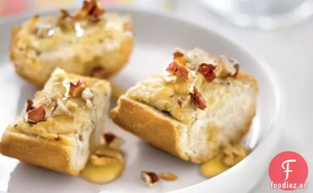 Pan Caramelizado de Cebolla y Queso de Cabra