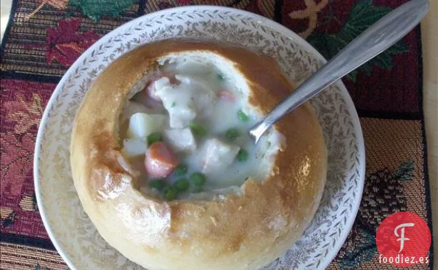 Sopa de Pastel de Pollo
