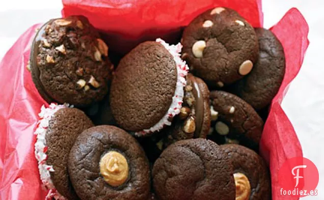 Galletas Dobles de Chocolate