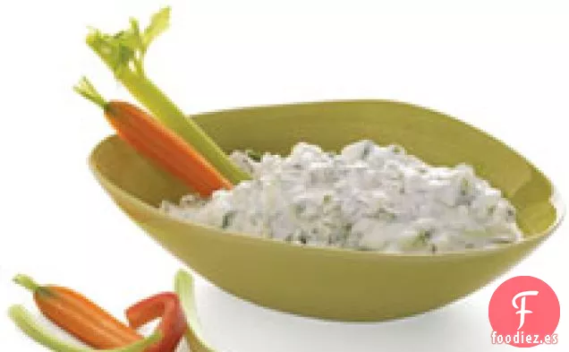 Salsa de Yogur de pepino y menta