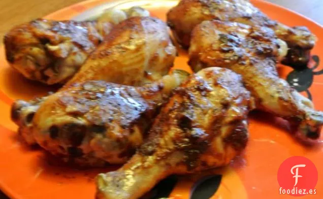 Pollo a la Barbacoa Caribeña