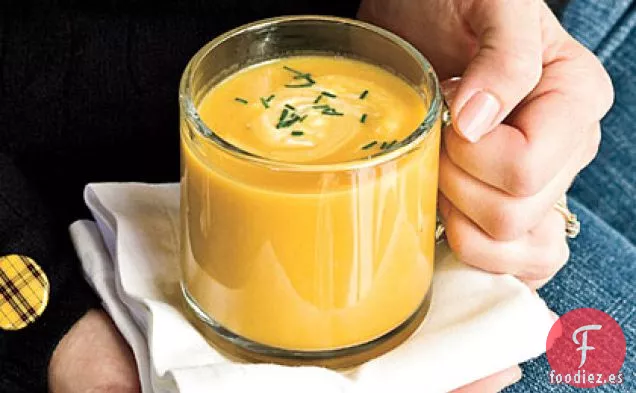 Sopa de Chirivía y Calabaza