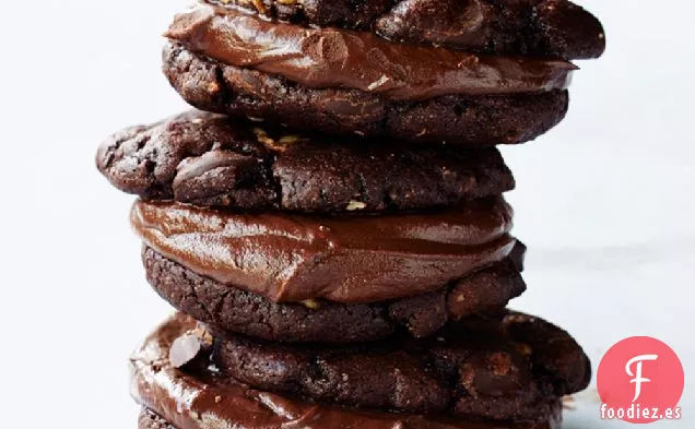 Galletas de Chocolate de Triple amenaza
