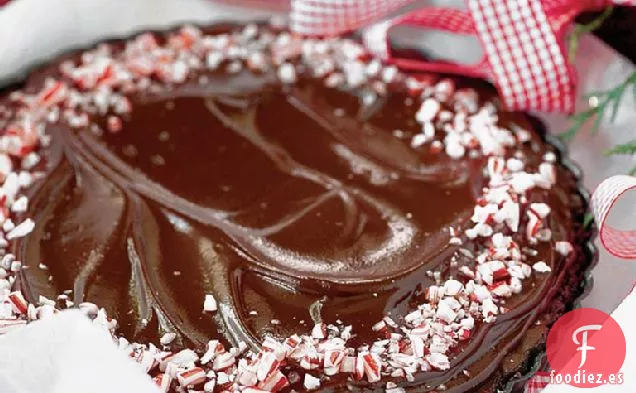 Tartas de Brownie de Menta