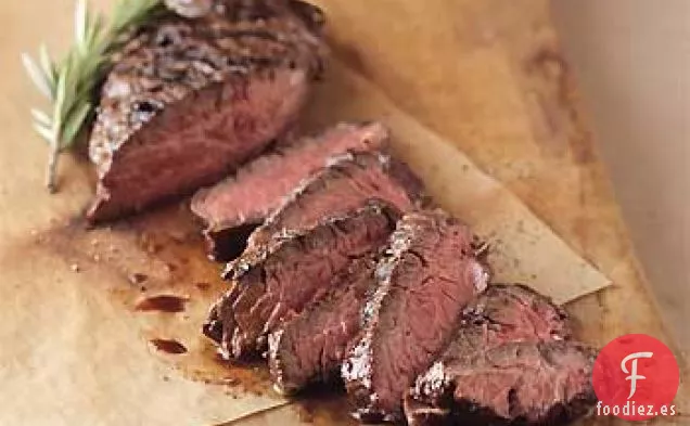 Bistec de Suspensión Marinado con Cerveza a La Parrilla