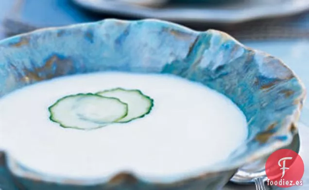Suero de Mantequilla de Pepino Vichyssoise