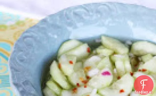 Rodajas De Pepino Dulces Y Picantes