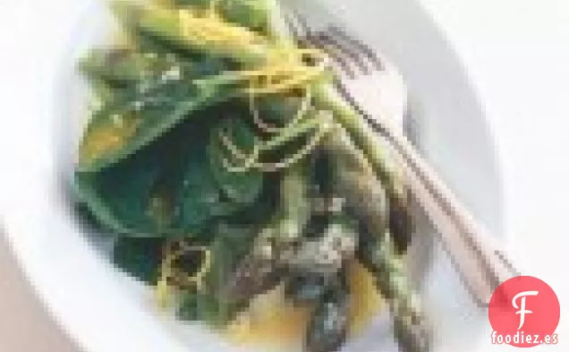 Ensalada De Primavera De Pepino Y Habas