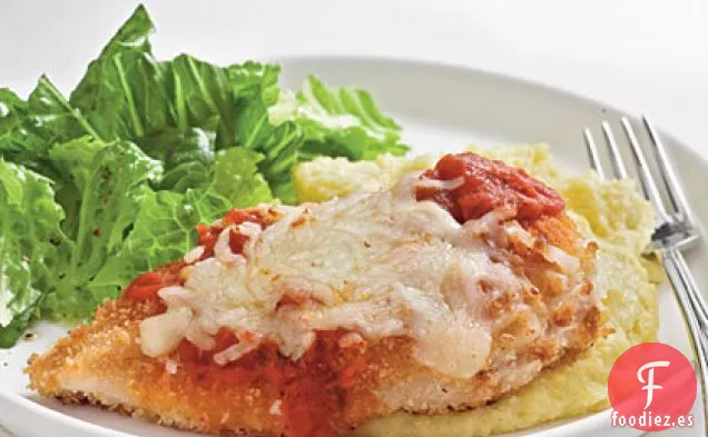 Parmesano de Pollo Frito al Horno