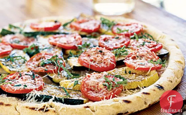 Pizza de Calabaza de Verano