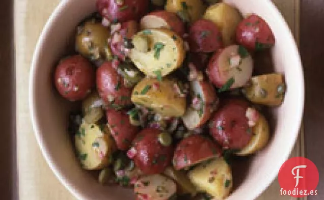 Ensalada De Patatas Con Cornichons Y Alcaparras