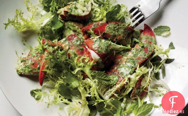 Ensalada de Langosta con Menta Fresca y Lima