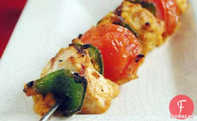 Brochetas de Pez Espada