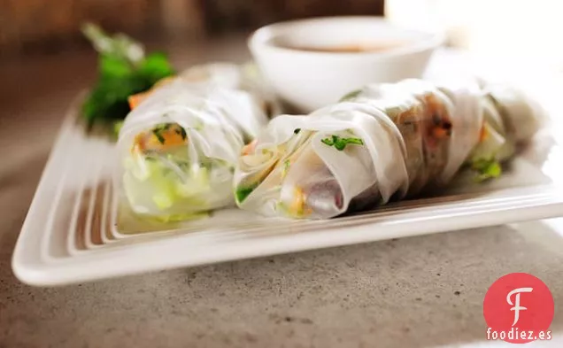 Rollitos de Primavera de Pavo Sobrantes