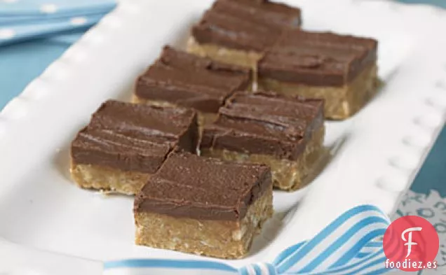 Cuadrados de Chocolate sin Hornear de Grace