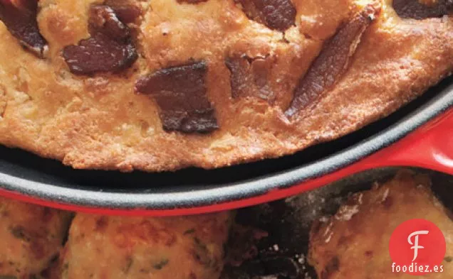 Pan de Maíz con Corteza de Tocino