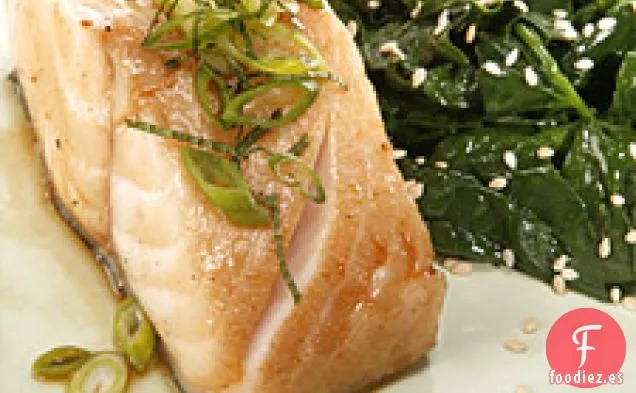 Bacalao Negro Glaseado con soja Cítrica