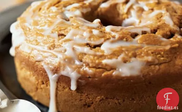 Pastel de Calabaza con Glaseado de Suero de Leche