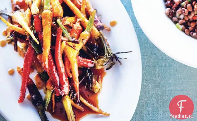 Zanahorias Pequeñas Glaseadas con Sorgo