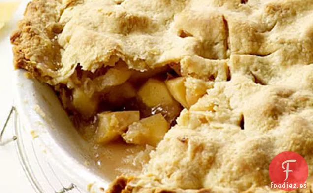 Tarta de Manzana de Doble Corteza