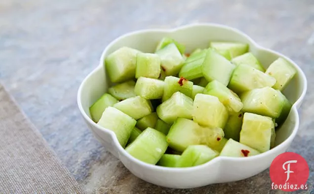 Ensalada de Pepino y Sésamo