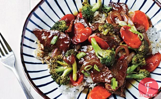 Tazón de Carne de Res y Brócoli