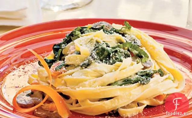 Fettuccine-Mezcla de verduras