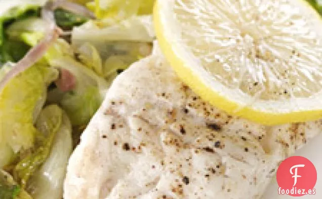 Bacalao Con Escarola Y Limón