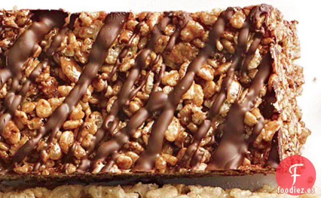 Barras Crujientes Masticables de Doble Chocolate