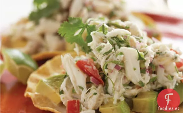 Tostadas de Cangrejo