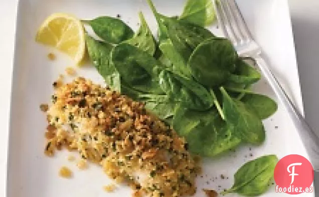 Bacalao Al Limón Al Horno Crujiente