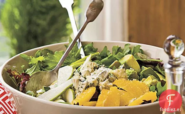 Ensalada de Albahaca y Queso Azul
