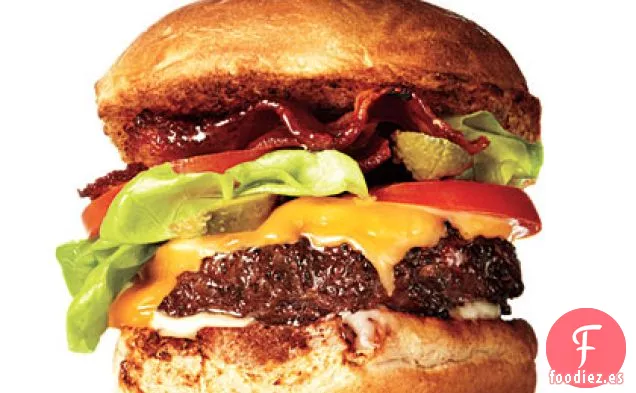 Sliders de Tocino y Queso Cheddar