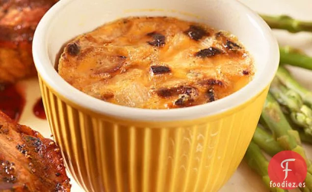 Flanes de Cebolla Caramelizada
