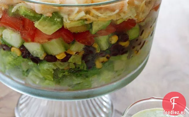 Ensalada Cobb de Camarones Mexicanos