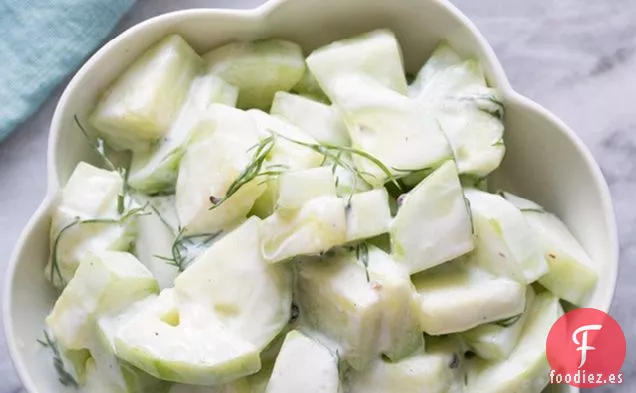 Ensalada de Yogur de Pepino