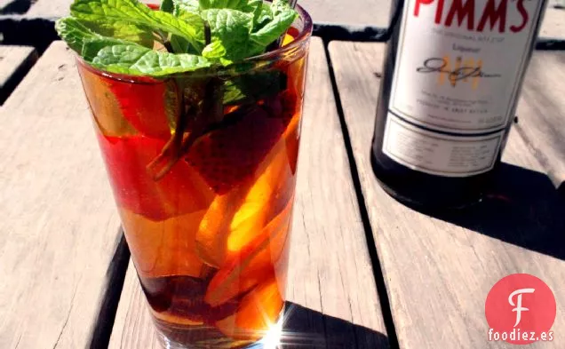 La Receta de Pimm's Royale