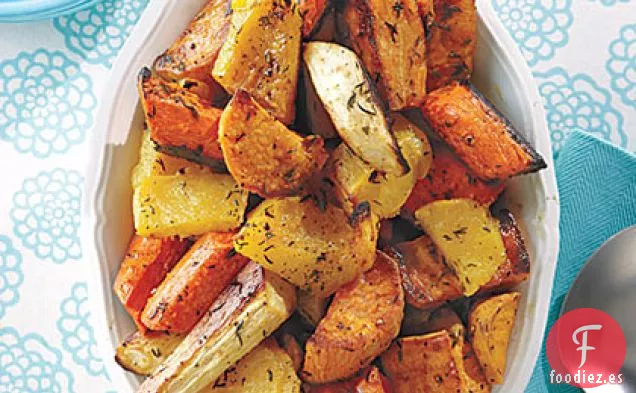 Verduras Asadas de Invierno
