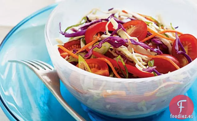 Ensalada de Repollo Picante y Dulce