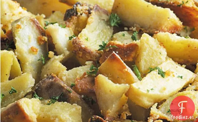 Patatas Asadas con Parmesano Dorado